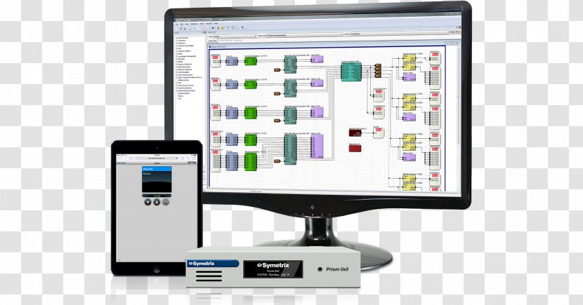 Computer Monitors Digital Signal Processing Bright Lights Trading Processor - Monitor - Dante Transparent PNG