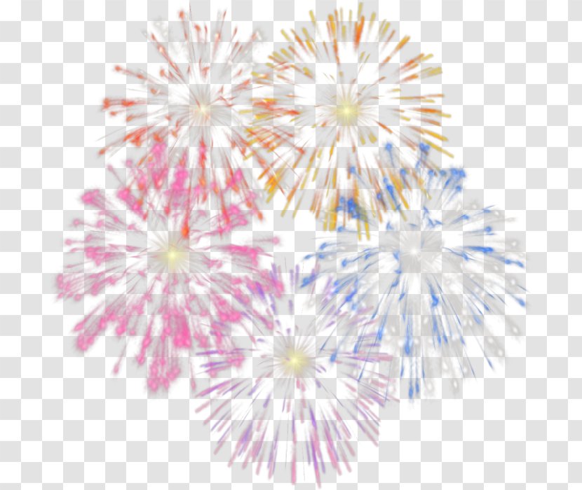 Fireworks Clip Art - Pink Transparent PNG