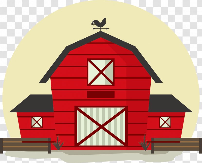 Philippines Barn Cartoon Illustration - Red Icon Transparent PNG