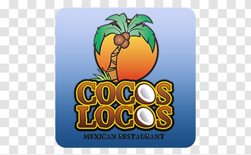 Logo Fruit Cocos Locos Font - Food Transparent PNG