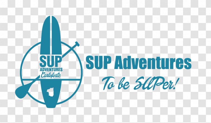 Sup Adventures Standup Paddleboarding Sport Logo SUP Club Starnberger See - Aqua - Of Peter Cottontail Transparent PNG