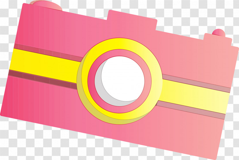 Pink Yellow Magenta Line Circle Transparent PNG