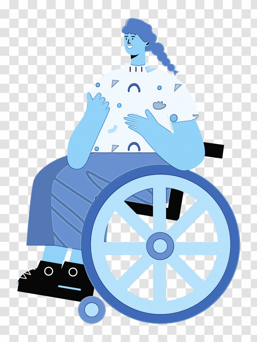 Chair Wheelchair Cartoon Drawing Logo Transparent PNG