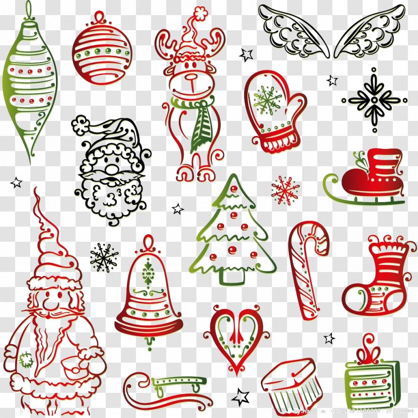 Santa Claus Christmas Tree Clip Art - Free Creative Pull Transparent PNG
