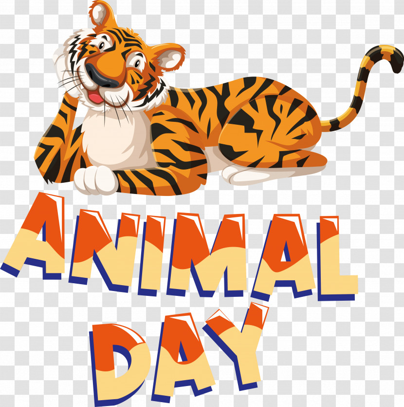 Tiger Lion Cartoon Drawing Poster Transparent PNG