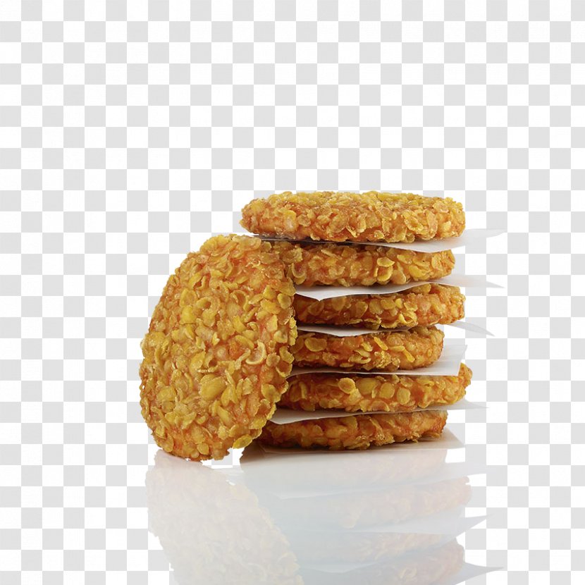 Biscuits Hamburger Corn Flakes Chicken Patty Sandwich - Snack - Plate Patties Transparent PNG