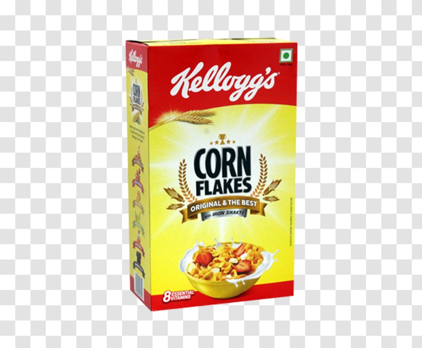 Corn Flakes Breakfast Cereal Kellogg's Milk - Dish Transparent PNG