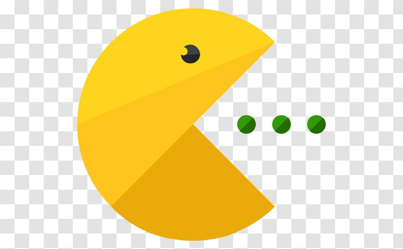 Pac-Man Icon - Pac Man - A Yellow Transparent PNG