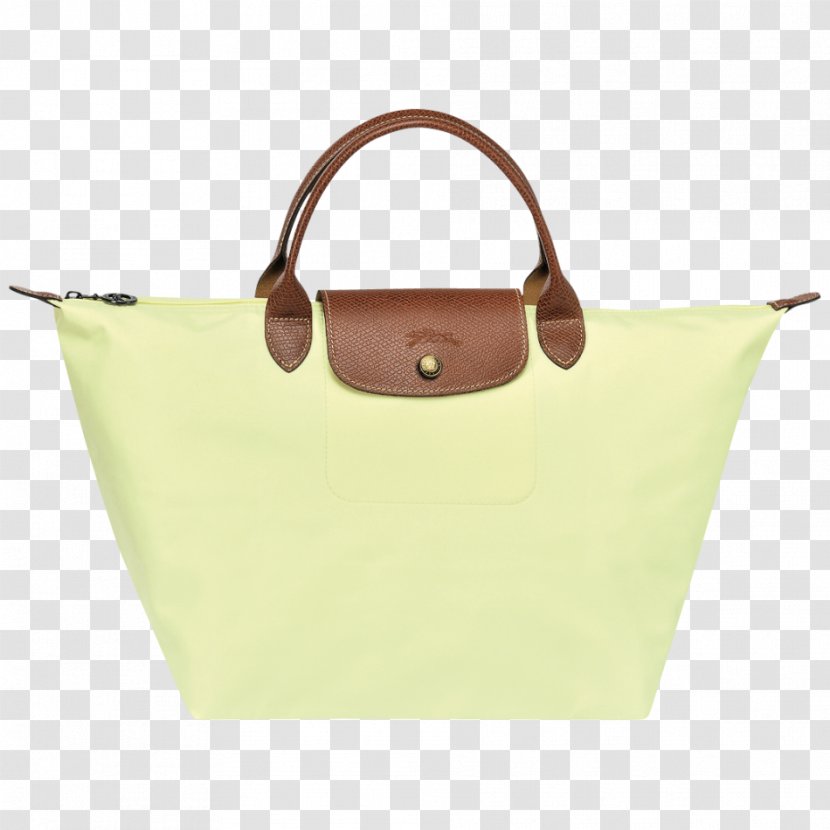 Tote Bag Longchamp Le Pliage Cuir Leather Pouch Handbag - Brown - Coach Transparent PNG