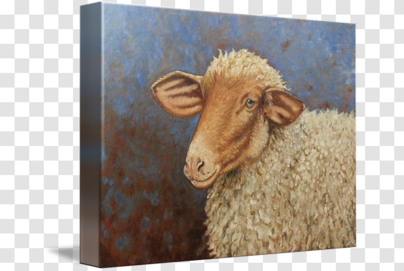 Sheep Painting Snout Jeffrey Horn - Fauna Transparent PNG