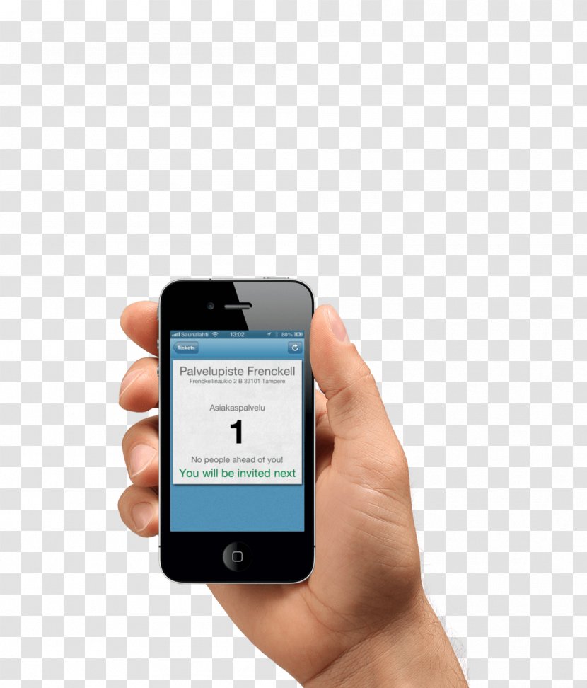 Smartphone Mobile App - Computer Software - In Hand Image Transparent PNG