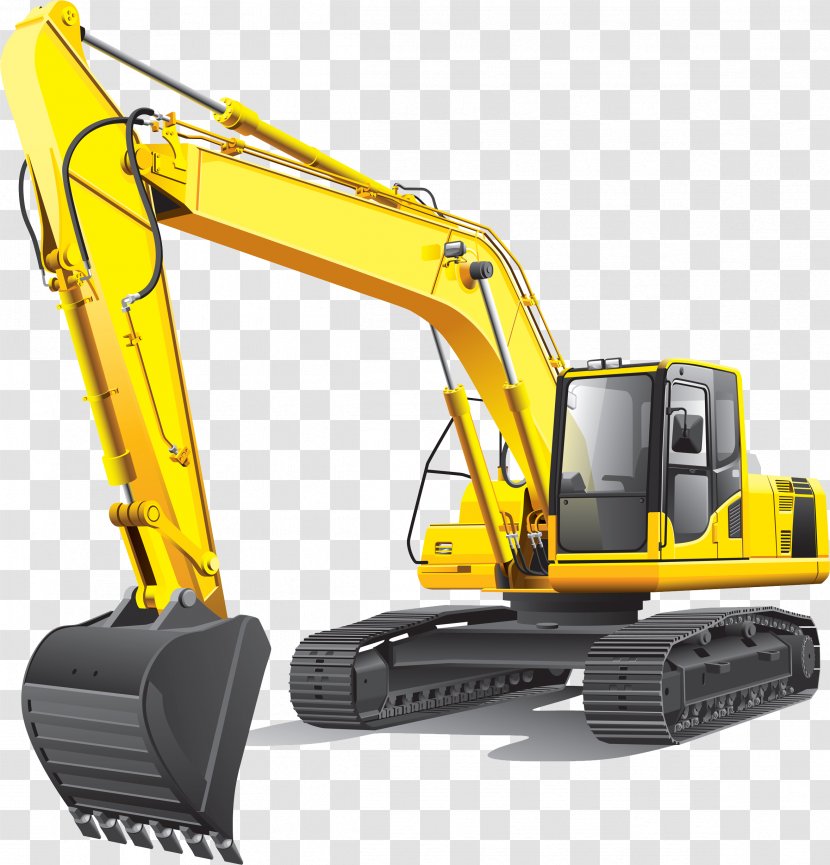 Excavator Quarry Loader Clip Art - Shovel - Best Clipart Transparent PNG