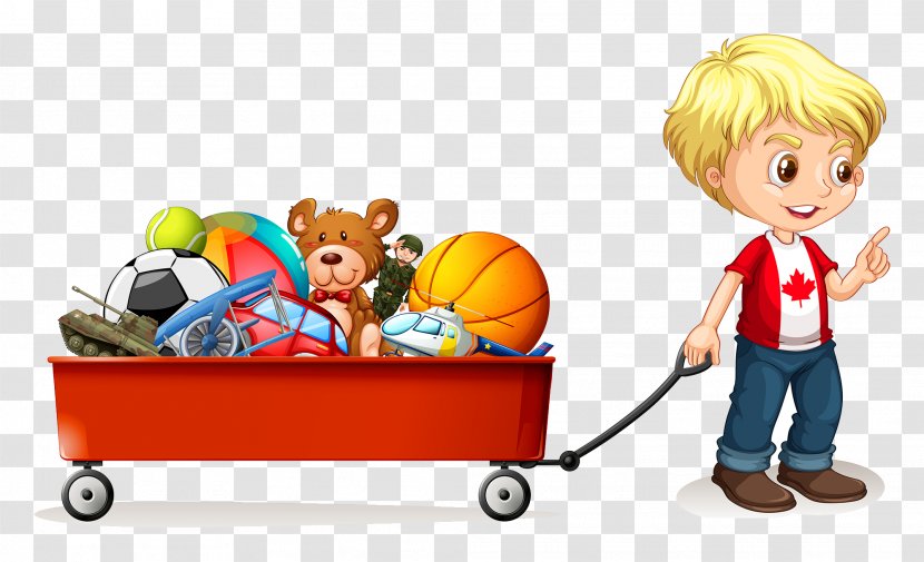 Stock Illustration Royalty-free - Cartoon - Children And Toys Transparent PNG