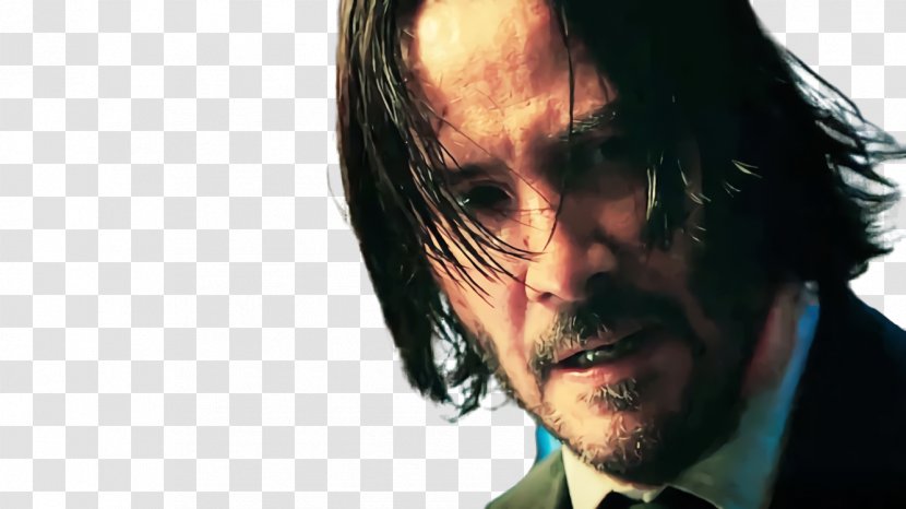 Keanu Reeves John Wick Trailer Film Action - Forehead - Human Transparent PNG