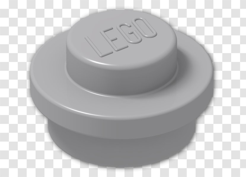 LEGO Grey Color White Blue - Stone Plate Transparent PNG