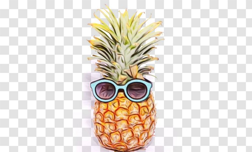 Glasses Background - Ananas - Poales Transparent PNG