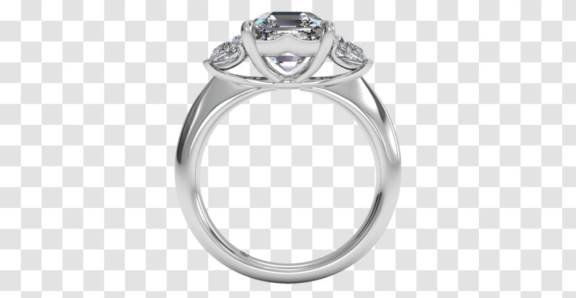 Engagement Ring Royal Asscher Diamond Company Wedding - Fashion Accessory Transparent PNG