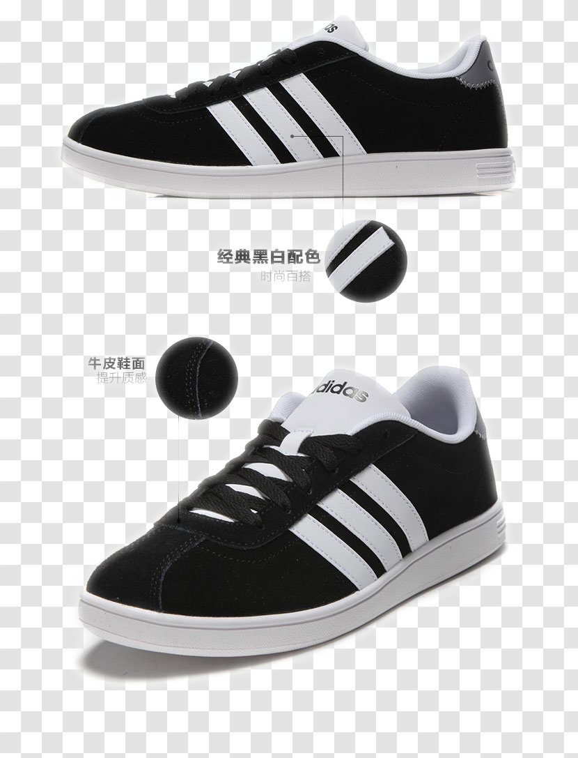 Skate Shoe Adidas Originals Sneakers - Black - Shoes Transparent PNG