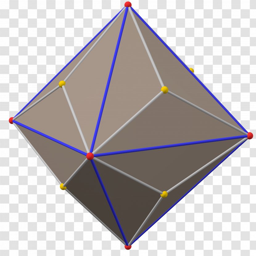 Catalan Solid Triangle Dual Polyhedron Archimedean Geometry - Symmetry - Mathematics Transparent PNG