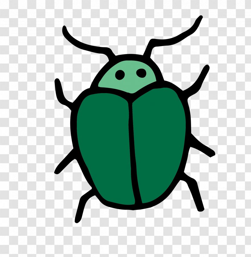 Insect Clip Art - Beetle - Green Bug Vector Material Transparent PNG