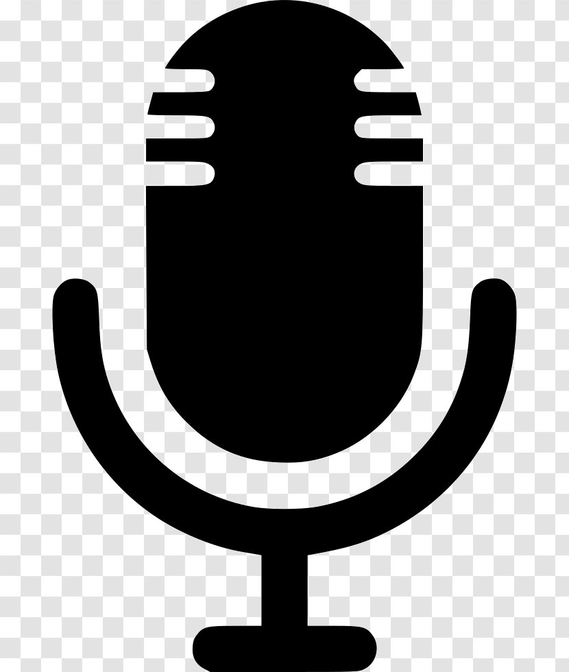 Microphone Sound Recording And Reproduction Clip Art - Silhouette Transparent PNG