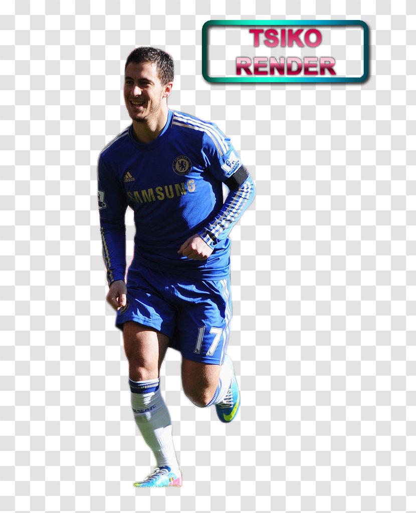 Soccer Player Chelsea F.C. Jersey Football - Eden Hazard Transparent PNG