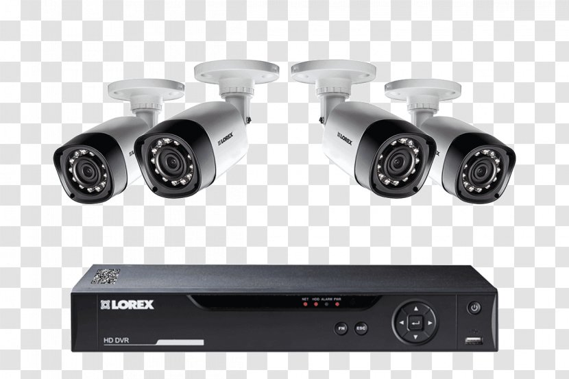 Closed-circuit Television Lorex Technology Inc Video Cameras Digital Recorders Security - Network Recorder - Camera Transparent PNG