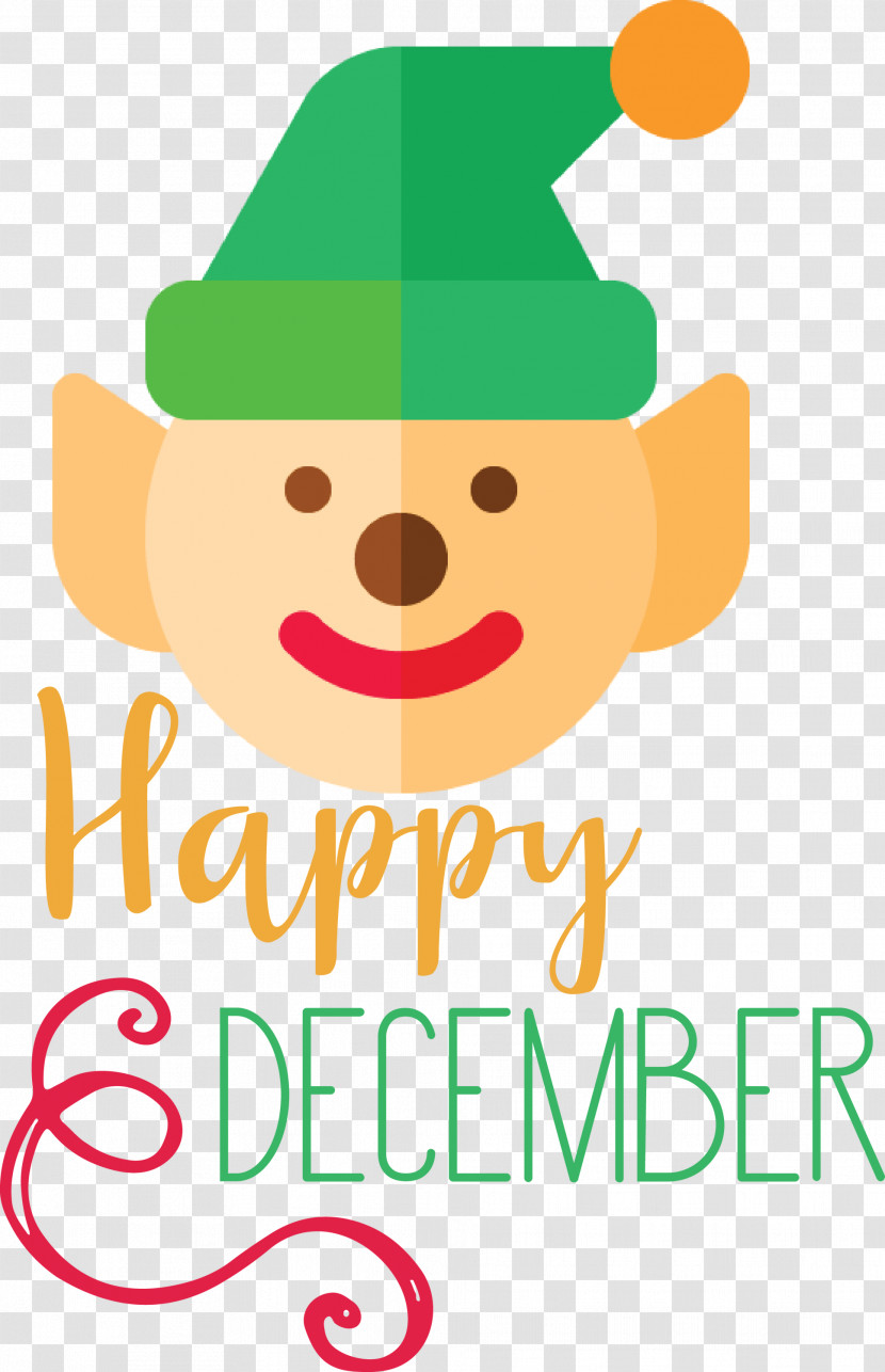 Happy December Winter Transparent PNG