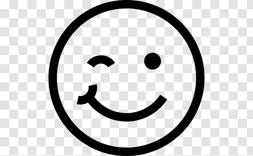 Smiley Emoticon Wink Emoji Clip Art - Ideogram Transparent PNG