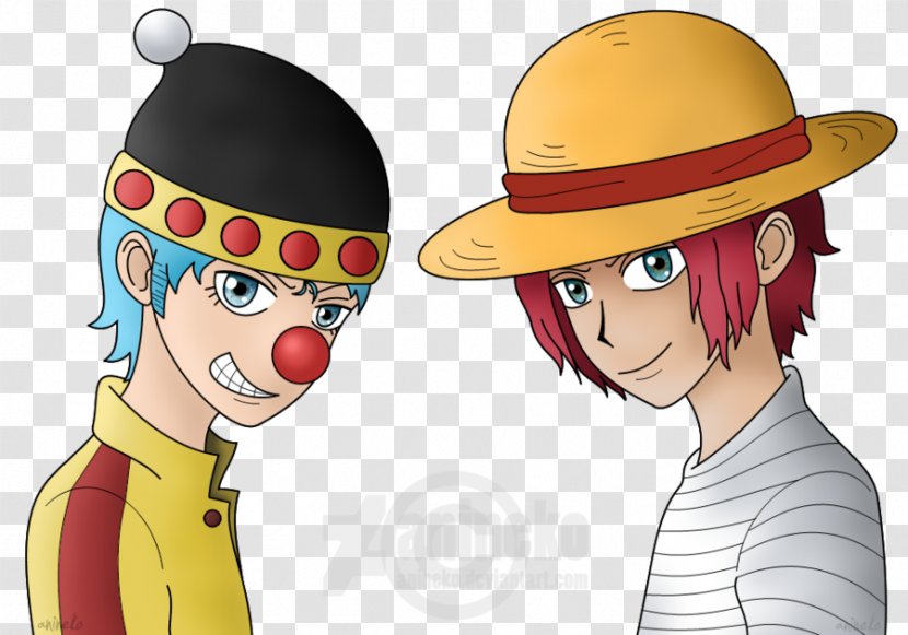 Monkey D. Luffy Shanks Buggy One Piece Thriller Bark - Frame Transparent PNG