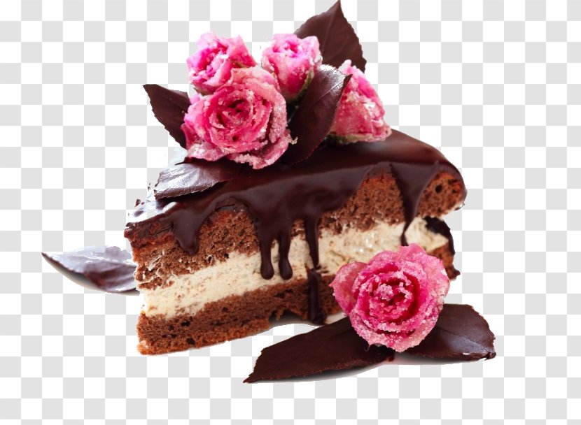 Chocolate Cake Ice Cream Torte Cheesecake Transparent PNG