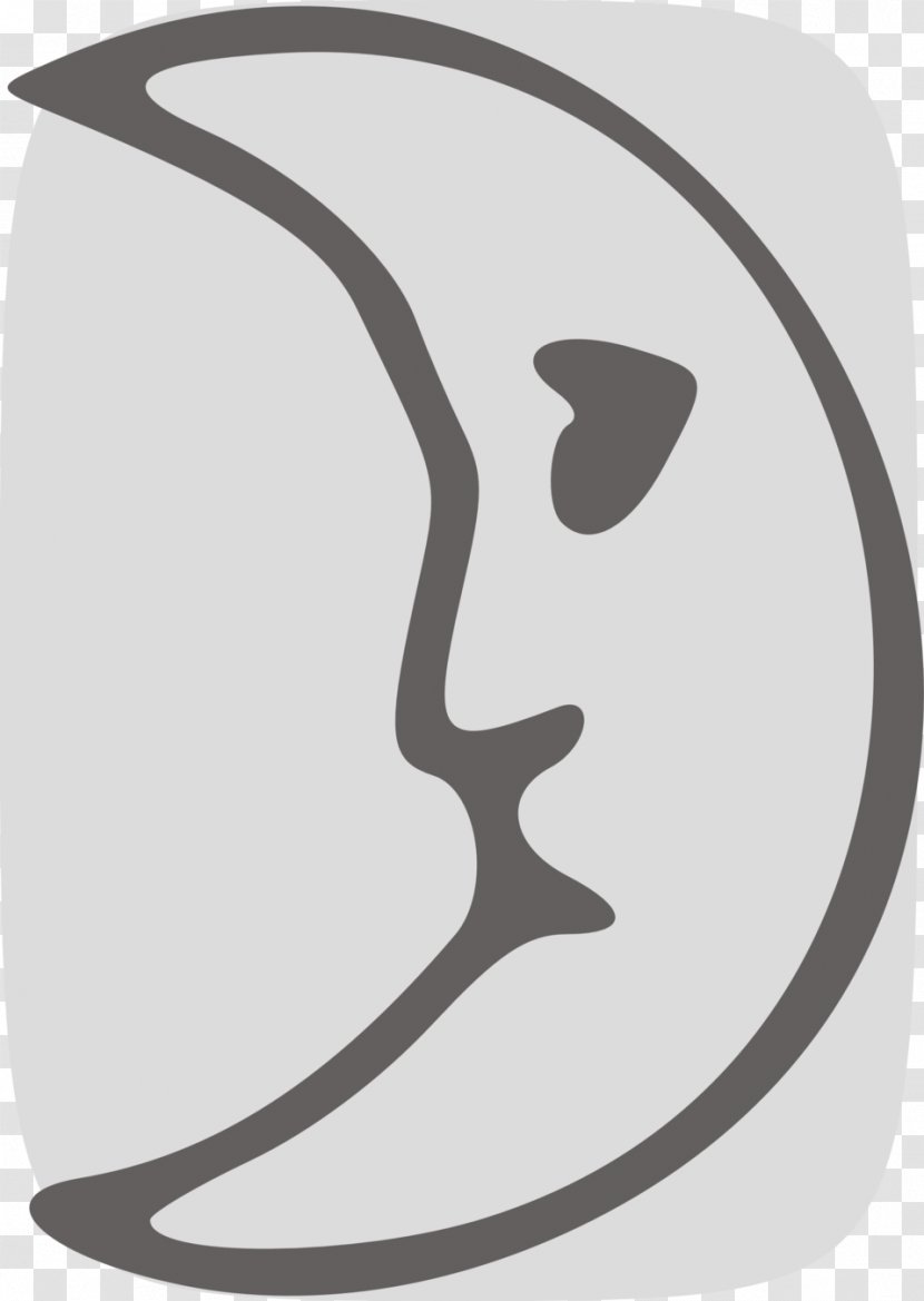 Royalty-free Clip Art - Line - Moon Transparent PNG
