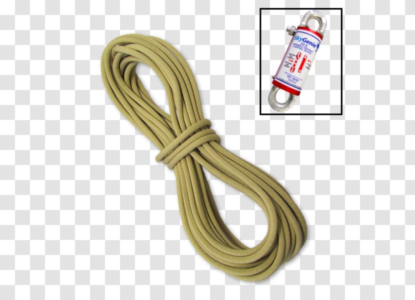 Rope Carabiner Electrical Cable Nylon Fire - Rigger Transparent PNG