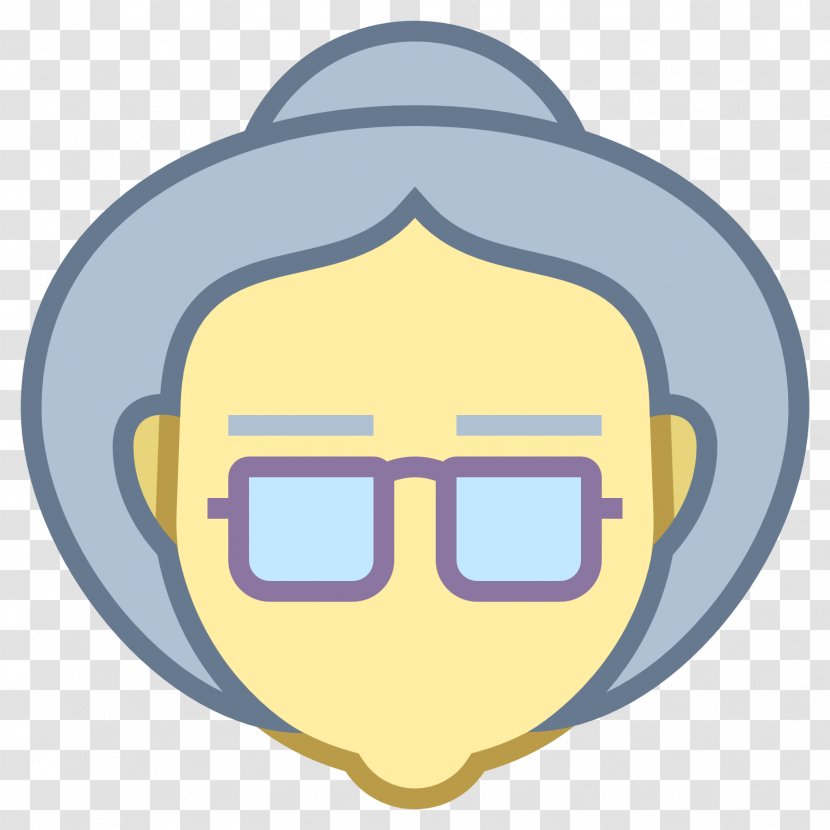 Female - Yellow - Grandma Transparent PNG