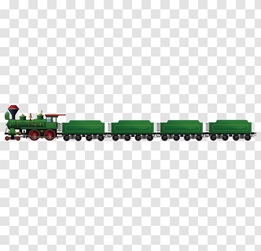 Toy Train Rail Transport Transparent PNG