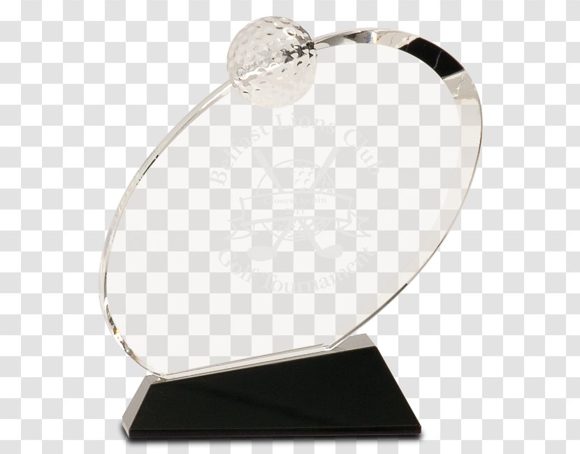 Trophy Award Commemorative Plaque Golf Engraving - Gift - Glass Transparent PNG