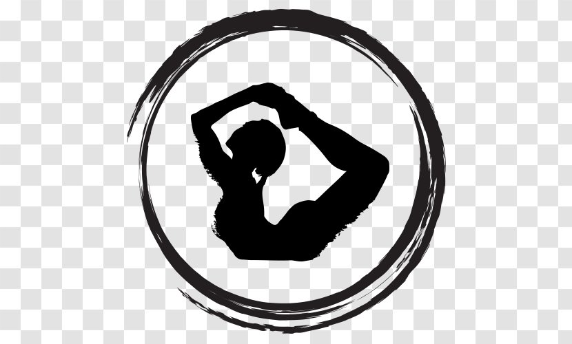 YouTube Circle White Consultant Clip Art - Black And - Hot Yoga Transparent PNG