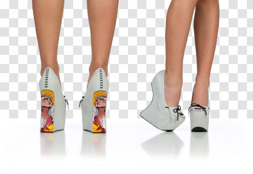 High-heeled Shoe Ankle Calf - Heart - Sandal Transparent PNG
