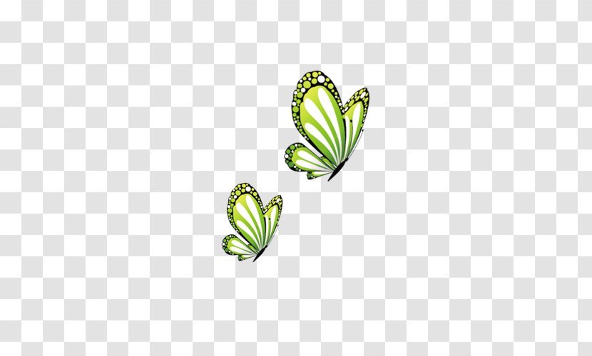 Butterfly - Body Jewelry - Flat Color Flying Butterflies Painted Element Transparent PNG