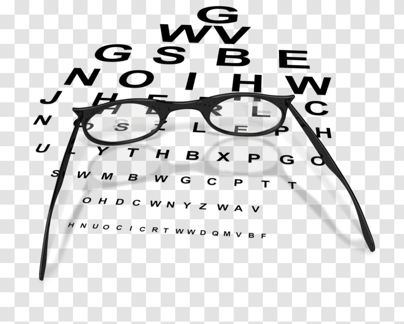 Glasses Clip Art Eye Chart Examination - Heart Transparent PNG