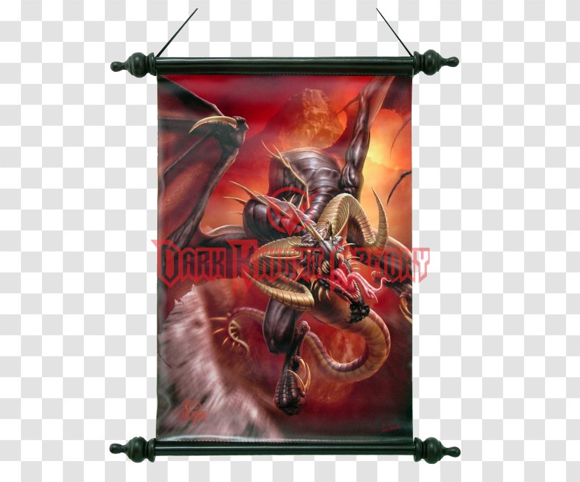 Artist Fantasy Poster Canvas Print - Work Of Art - Dragon Transparent PNG