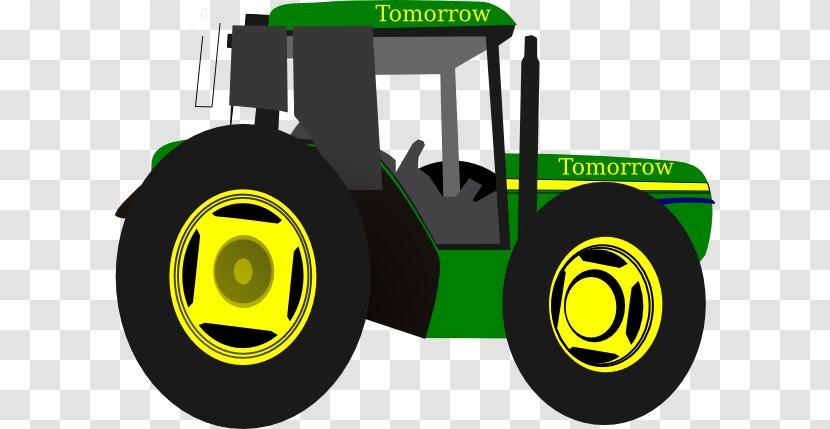 Tractor John Deere Clip Art - Motor Vehicle - Animated Cliparts Transparent PNG