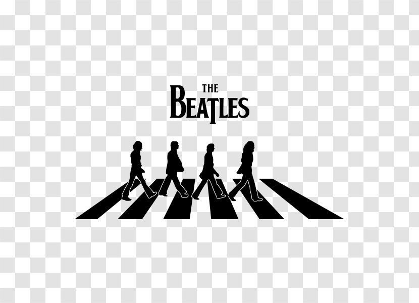 The Beatles Abbey Road Sticker Wall Decal - Heart - Insta Transparent PNG