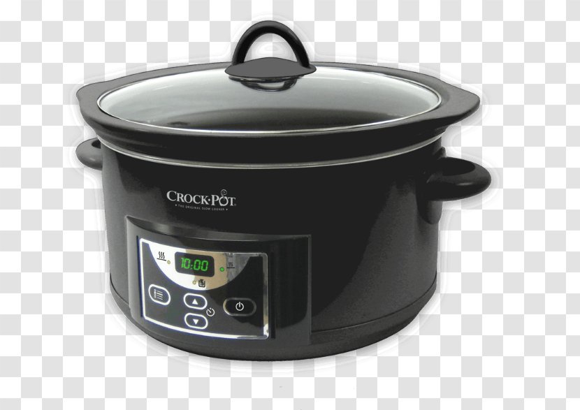 Slow Cookers Crock Pot 2.4L Cooker CSC046 Cratiță Crock-Pot SC7500-IUK Saute - Stock - 4.7L Metallic CookingCooking Transparent PNG