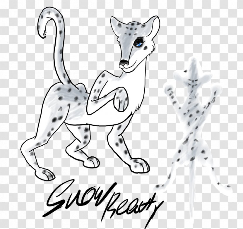 Cat Line Art Mammal Drawing /m/02csf - Wildlife Transparent PNG
