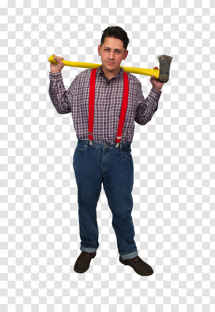 Thumb Costume - Finger - Lumberjack Axe Art Transparent PNG