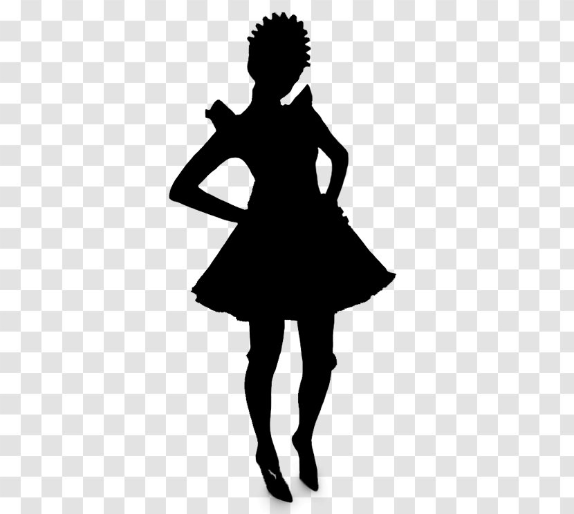 Clip Art Little Black Dress Silhouette - Wiki White M Transparent PNG