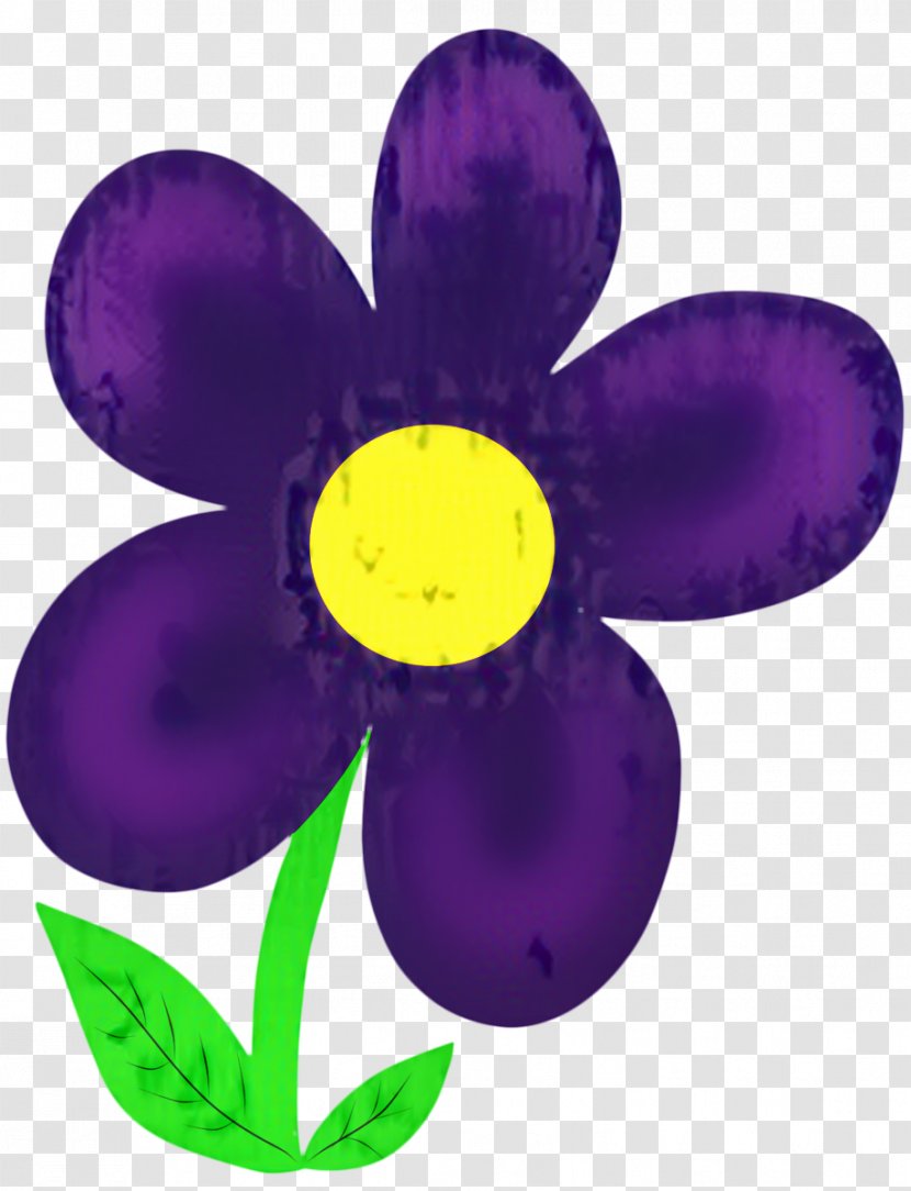 Clip Art Flower Openclipart Free Content - Spring - Violet Family Transparent PNG