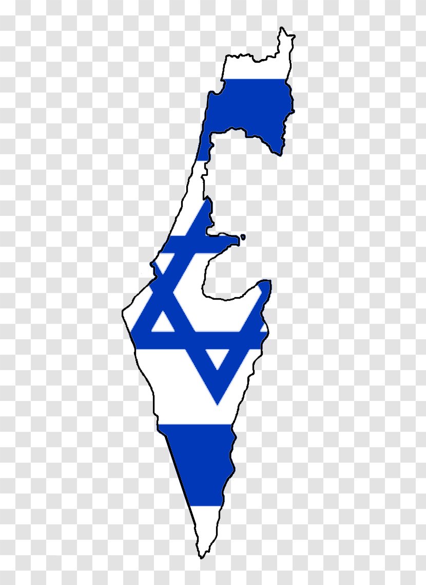 Flag Of Israel Map Stock Photography - Can Photo Transparent PNG