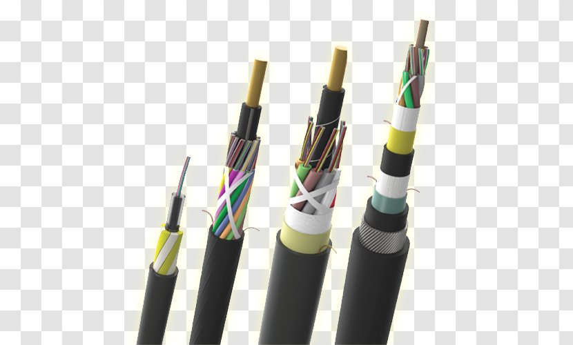 Electrical Cable Wire Optical Fiber Coaxial - Core - Hybrid Fibrecoaxial Transparent PNG